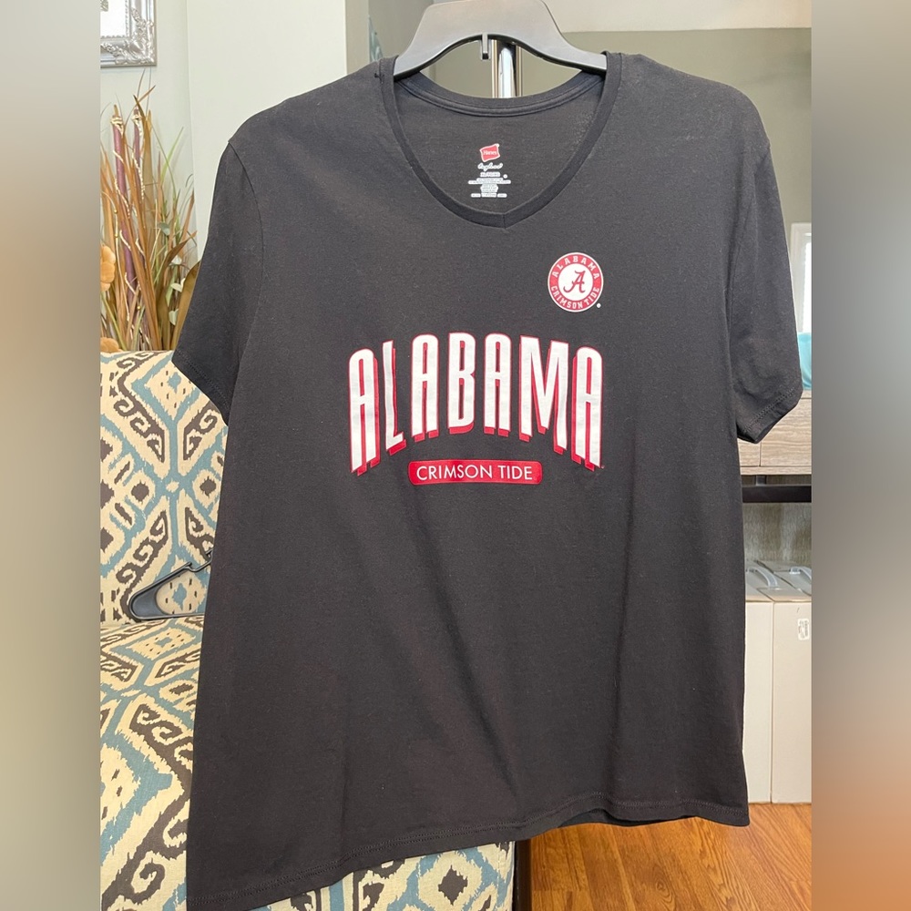 Women’s Alabama Crimson Tide Black tshirt XL like new